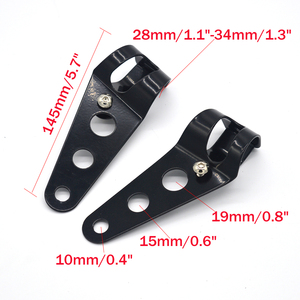 Mascarilla de Metal para motocicleta, máscara de parrilla Retro, faro delantero para <span class=keywords><strong>Kawasaki</strong></span> Touring Custom <span class=keywords><strong>Cafe</strong></span> <span class=keywords><strong>Racer</strong></span> - Product Image 6