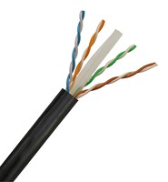 Cable Ethernet CAT6 23 AWG 305M BC Conductor PE Aislamiento LZSH Chaqueta CAT6 Cable Lan