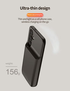 Hochkapazitäts-Wireless-Akku-Handyhüllen mit Powerbank-Funktion für Samsung S23, S23 Plus und S23 Ultra - Product Image 5