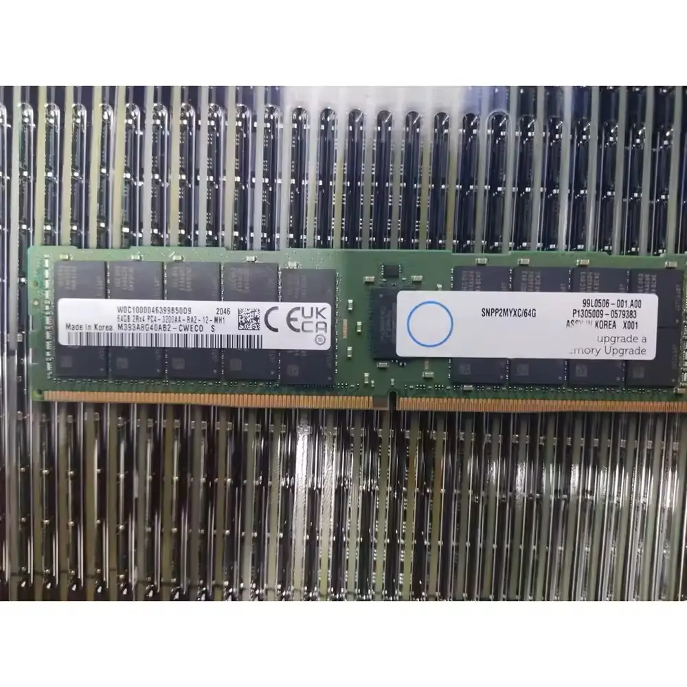 Sıcak satış bellek modülü DELLS 32GB 2Rx4 PC4-3200AA-RA2-12-RB0 düşük fiyat sunucu için stokta bellek