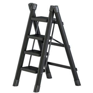 บันไดพับ 3 ขั้น แบบ A-Frame สำหรับใช้ในบ้าน พร้อมพื้นบันไดกว้าง - Product Image 5