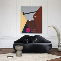 Canapé Yicheng de luxe léger pour salon de beauté, canapé paresseux rose et rouge sexy, mobilier de chambre à coucher en gros à vendre