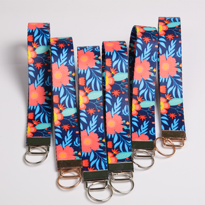 Изготовленный на заказ ремешок на запястье оптовая продажа короткий ремешок безопасный Классический Пользовательский брелок для ключей шнур - Product Image 6