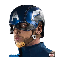 Nouveau Style 1:1 Amérique Masque Cosplay Avengers Jouet Décoration Périphérique Capitaine Américain Casque