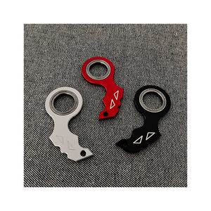 Porte-clés Fidget Spinner Couteau à Griffes Pivotant Tendance et de Haute Qualité, Jouet de Décompression pour Bureau, Pendentif Clé - Product Image 1