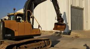 Excavatrice sur chenilles Volvo EC160CL à haut rendement, originale multifonctionnelle, en bon état, excavatrice Komatsu SANY CAT d'occasion en vente - Product Image 4