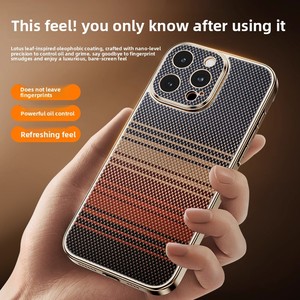 <span class=keywords><strong>Coque</strong></span> de protection ultra-fine 0,5 mm antichoc et anti-rayures en fibre de carbone Para-Aramide 1500D pour <span class=keywords><strong>iPhone</strong></span> 17 <span class=keywords><strong>Pro</strong></span> Max - Product Image 4