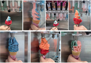 Macchina Automatica per Gelato/Yogurt di Alta Qualità, Conservazione Notturna, Lavabile, 7 Gusti, Servizio Gelato Soft - Product Image 5