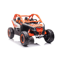 Voiture électrique avec deux sièges pour enfants, sous licence Can Am Marverick UTV