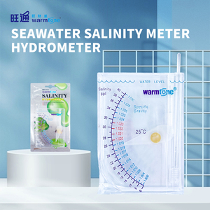 Nhựa nước muối tỷ trọng kế cho nước muối nồng độ Tester hình vuông hồ cá Phụ kiện cho bể cá ngoài trời hộp đóng gói - Product Image 2