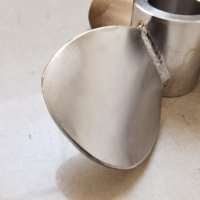 Homogénéisateur à large lame d'agitateur de turbine d'hélice d'hydroptère de haute solidité pour le mélange efficace des produits chimiques et des plastiques