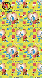 Tissu en polyester super wax impression uniforme scolaire tenue des élèves propagande activité étoffe teinte polyester <span class=keywords><strong>coupon</strong></span> - Product Image 5