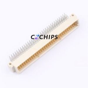 5536010-5 Board-to-Board & Backplane Connector Bent Lead Through Hole,P=2.54mm Connector 2.54mm Right Angle Insert 3 Gold - Product Image 1