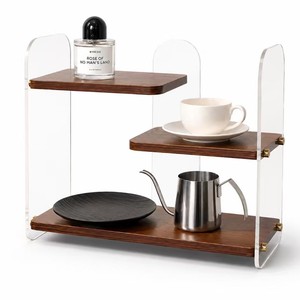 Acrylic desktop cup holder, entryway, light luxury and high-<b>end</b> style, water cup <b>storage</b>, dining <b>table</b> coffee cup and mug shelf - Product Image 5