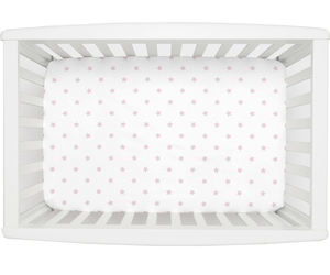 Draps de lit portables jetables en jersey de coton doux 200TC anti-boulochage et écologiques pour berceau (ajustés et plats) – Collection 2021 - Product Image 2