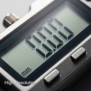 Calibre à pied à coulisse de précision Jeoro 150 mm 6 pouces en acier inoxydable, outil de mesure pour les projets d'ingénierie industrielle - Product Image 3