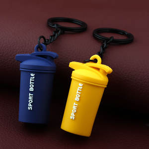 Llavero con Soporte para Monedas en Forma de Mancuerna Metálica Mini, Accesorio para Mochila de Estudiante, Directo de Fábrica - Product Image 4