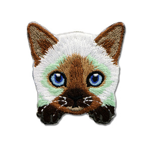 Patch kucing berperekat kartun Anime bordir Cat patch on untuk tas garmen - Product Image 6