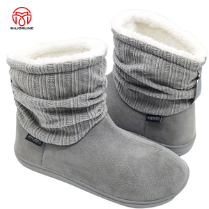 Winter Mode New Warm Woolen Casual Damen Indoor und Outdoor Schneeschuhe Knöchel Home Slipper Stiefel Fuzz Fluffy Schuhe - Product Image 1