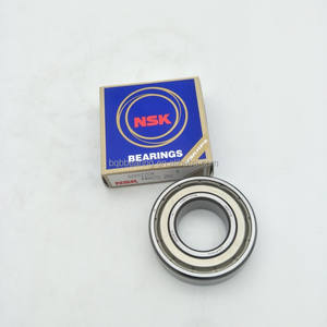Roulement à billes à gorge profonde haute vitesse, original Japon <span class=keywords><strong>NSK</strong></span> 6205ZZ 2Z 25*52*15mm, roulement de moteur blindé, fournisseur direct d'usine - Product Image 1