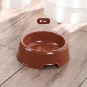 Mangkuk Anjing Perjalanan Warna-warni Kecil Murah Plastik Ramah Lingkungan Mangkuk Makanan Anjing Gaya Modern - Product Image 5
