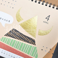 Calendrier de bureau magnétique 3D en forme d'avion avec design multicouche pour usage alimentaire, attachable aux surfaces métalliques, fonctionnel et décoratif