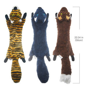 Jouet pour chien interactif et durable en tissu, écologique, à mâcher, couineur, en forme de canard sauvage, vente chaude en usine - Product Image 5