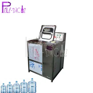 Een Jaar Garantie 5 Gallon Fles BS-1 Semi-Auto Vat Wasmachine Water 3-5 Gallon Wassen Decapping Met scram Knop 120 Bph