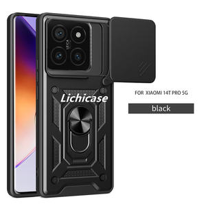 <span class=keywords><strong>Coque</strong></span> arrière de Protection d'objectif de couverture de caméra Lichicase pour <span class=keywords><strong>Xiaomi</strong></span> 14T 14T <span class=keywords><strong>Pro</strong></span> <span class=keywords><strong>coque</strong></span> de support magnétique robuste - Product Image 3