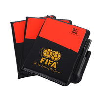 Ensemble d'équipement d'arbitre de football, kit de match de football avec sifflet, cartes rouges et jaunes, disque de tirage au sort, drapeau de juge d'arbitre et manomètre