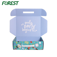 Nouvelle Arrivée - Boîte Pliante Simple et Élégante en Carton Ondulé Imprimé pour l'E-commerce et la Vente au Détail, Échantillon Gratuit, Logo Personnalisé