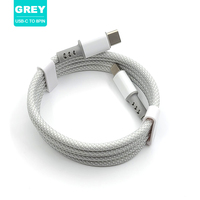 Câble Type-C vers Micro/Type-C certifié MFi, écologique, en TPE coloré, charge rapide 3A pour iPhone 14, ordinateur, Wonderphon SX-44