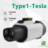 Achat en Vrac Vente en Gros 7KW 220V AC Stations de Recharge Portables Nouvelle Condition 32A Sortie TYPE1 EV Chargeur Adaptateur pour Voiture Tesla