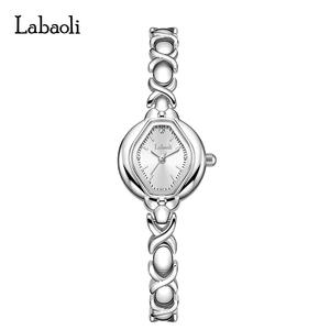 นาฬิกาสายรัดข้อมือย้อนยุคใหม่พร้อมหน้าปัดขนาดเล็กเรียบง่ายนาฬิกาควอตซ์สำหรับสุภาพสตรี - Product Image 3