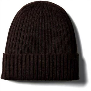Gorro de Punto Acanalado de Color Sólido Unisex, 100% Acrílico, para Uso Casual en Invierno, para Adultos, Circunferencia de Cabeza de 56-58 cm - Product Image 1
