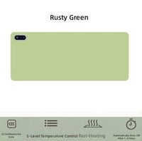 Tapis de souris chauffant réglable avec protection contre la surchauffe, imperméable, pour l'hiver, bureau, chaleur, cuir, lavable, maison