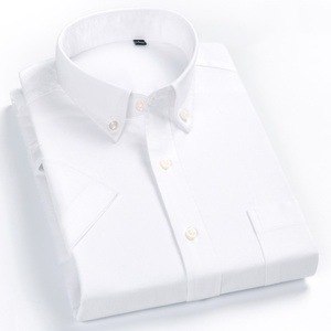 <span class=keywords><strong>Camicia</strong></span> Estiva da Uomo in Tessuto Oxford 100% Cotone, <span class=keywords><strong>Camicia</strong></span> a <span class=keywords><strong>Quadri</strong></span> a <span class=keywords><strong>Maniche</strong></span> <span class=keywords><strong>Corte</strong></span> - Product Image 5