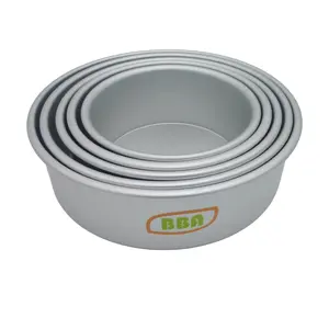 High Quality Anodized Aluminum Round Cake Pan Cake Tin