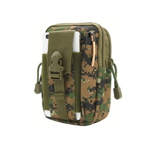 High Quality Camouflage <b>Small</b> Waist <b>Bag</b> Tactical Outdoor Anti-Theft Zipper Closure Cartoon Pattern - Product Image 2