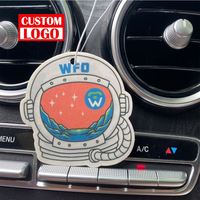 Désodorisant de voiture en papier personnalisé avec logo, parfum intense, désodorisant de placard, flacon de désodorisant de voiture parfumé, senteurs de luxe pour voiture