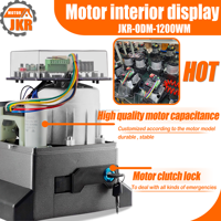 Motor Eléctrico de Alta Resistencia de 1200W para Puerta Corredera, 2000KG, Límite Magnético, Abrepuertas Automático para Fábricas y Almacenes