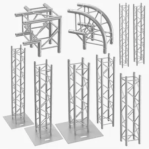 Fuß Aluminium Truss Ball Pillar System Tragbare DJ Lighting Exhibition Truss