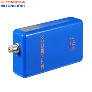 GTmedia-Localizador V8 BT05 DVB Finder DVB-S2 batería de litio integrada, 2200mAh, compatible con LNB, indicador de circuito corto, BT, LNB