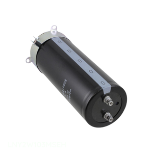 Condensateur à visser en aluminium 10000 uF 20% 450V pour montage sur châssis, référence LNY2W103MSEH, Distributeur agréé - Product Image 1
