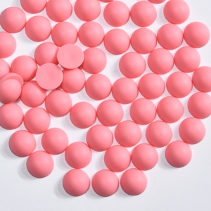 Perlas Sueltas Semimate OLeeya, Perlas Planas de Plástico en Colores Jelly Sugar, Accesorios para Manualidades con Resina, Decoración DIY - Product Image 2