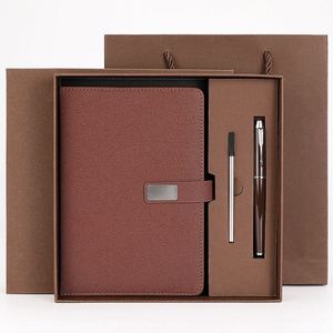 Custom Office Notebook Pen Set Corporate Business <b>Gifts</b> for Father's Day Promotional Conference Items - Product Image 4