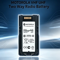 Baterai Lithium-ion Isi Ulang Pengganti MOTOROLA NNTN8023 3.7V 2200mAh IP55 untuk Radio Dua Arah MTP3100 MTP3150 MTP3250