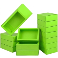 Boîtes en papier kraft haut de gamme portables sur mesure avec fenêtre et doublure en éponge pour l'emballage de perruques
