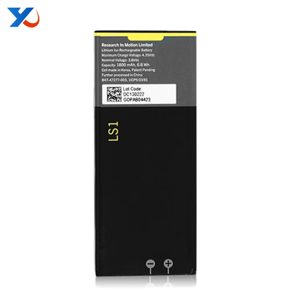 Batería de teléfono móvil LS1 L-S1, calidad 100% original, utilizado para reemplazar la batería de móvil STL100-3 / Z10 STL100-1, Blackberry Z10 LTE