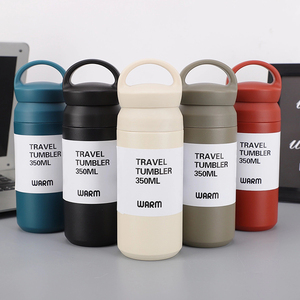 500ml Stainless Steel Vacuum Insulated Thermos <b>Flask</b> 12-24 Hours Thermal Insulation Custom Sports Travel Water Bottle Tea - Product Image 1